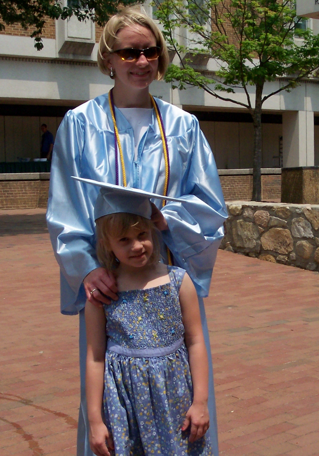 Laura and Taylor at graduation