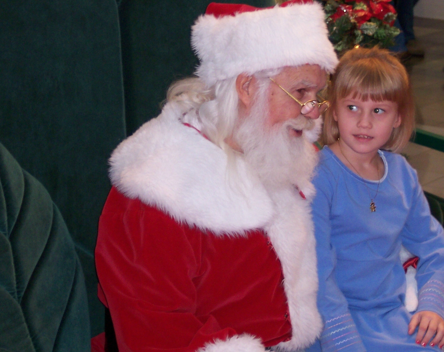 Taylor and Santa, 2003