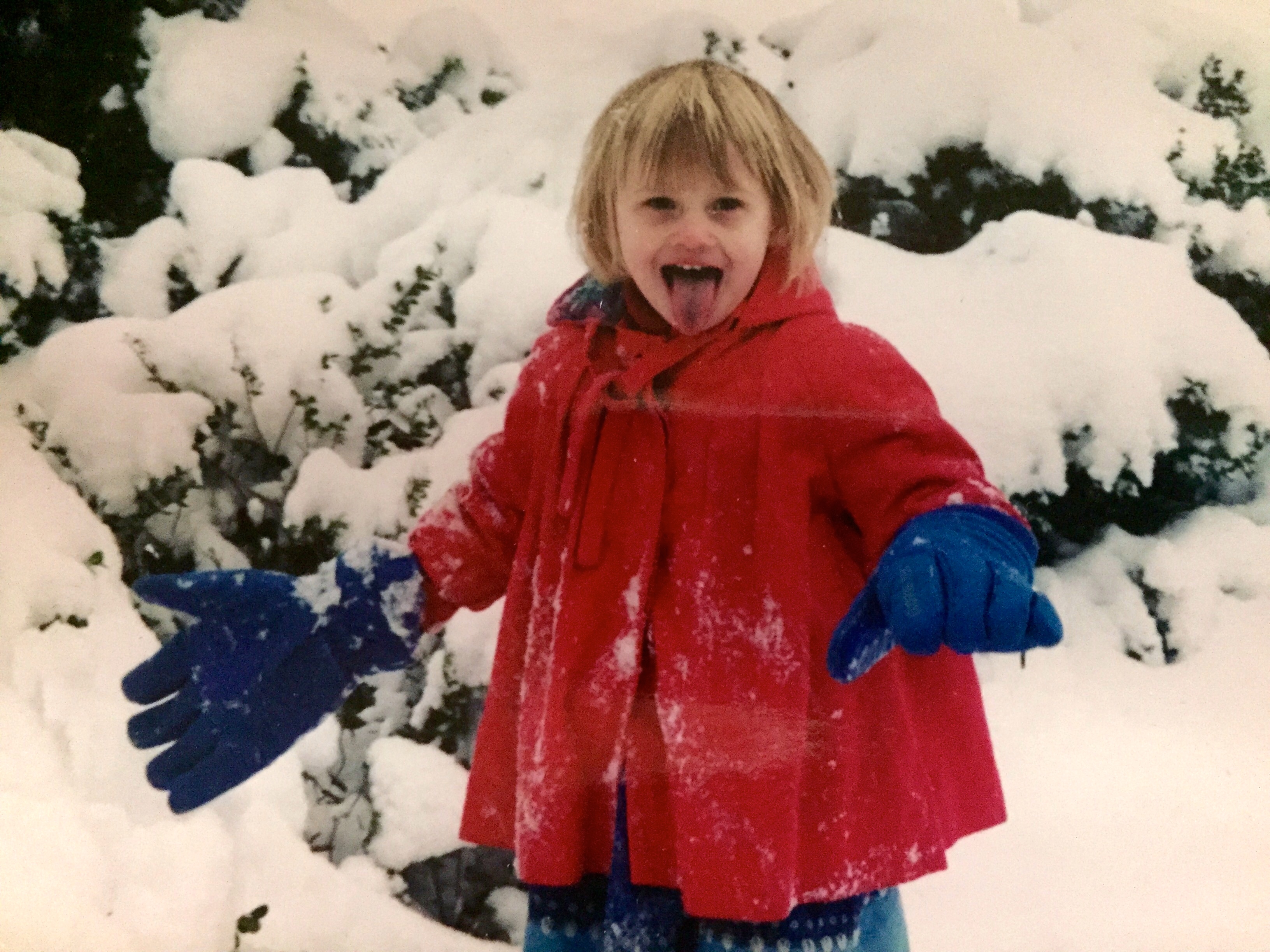 taylor in the snow